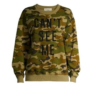 Camo sweater